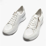 Rieker N4322-80 Womens Trainers White