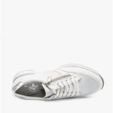 Rieker N4322-80 Womens Trainers White
