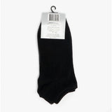Shuperb 3 Pack Womens Trainer Socks Black: One Size
