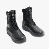 Grafters G-FORCE Unisex Non-Safety Combat Boots Black