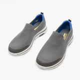 Skechers 55500/CHAR GO WALK 5 PRIZED Mens Slip On Knit Trainers CHAR