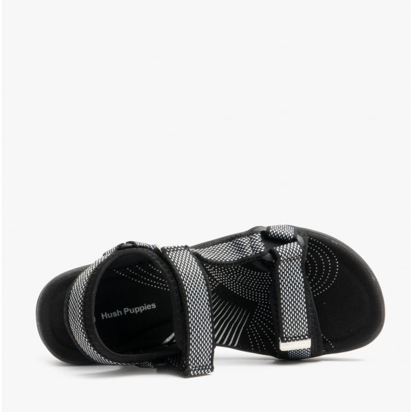 Hush Puppies SARA Womens Sports Sandals Black