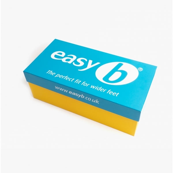 DB Shoes HEALEY Womens Leather Extra Wide (2E) Touch Fasten Shoes Champagne