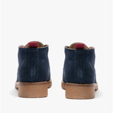 MARIE Womens Suede Ankle Boots Blue