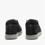 Hush Puppies EVERYDAY Womens Leather Casual Lace-up Shoes Black