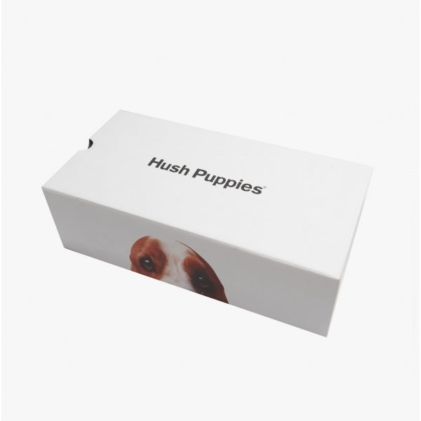 Hush Puppies EVERYDAY Womens Leather Casual Lace-up Shoes Black