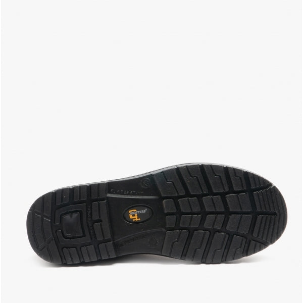 Grafters M9568B Unisex Leather Dealer Safety Boots Brown