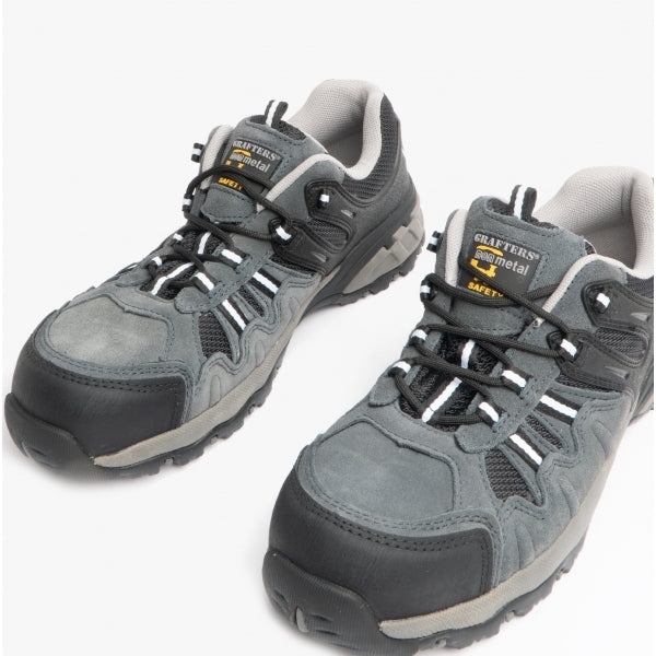 Grafters M504F Unisex Safety Trainers Grey