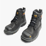 CAT GRAVEL 6" Mens Leather Safety Boots Black