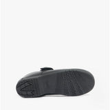 Start-Rite LEAP FROG Girls Leather T-Bar School Shoes Black