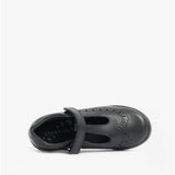 Start-Rite LEAP FROG Girls Leather T-Bar School Shoes Black