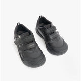 Start-Rite STRIKE Boys Leather Touch Fasten School Shoes Black