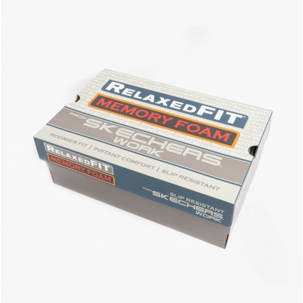 Skechers Work 77156EC NAMPA SR Mens Occupational Trainers Black