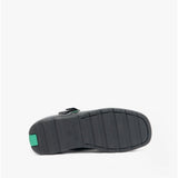 Kickers 115202 FRAGMA T-BUCKLE Girls School Shoes Patent Black