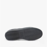 Hush Puppies SAM Boys Leather School Shoes Black