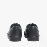 Hush Puppies SAM Boys Leather School Shoes Black