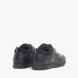 Hush Puppies DEXTER Boys Leather School Shoes Black