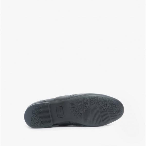 Start-Rite MATILDA Girls Leather Brogue School Shoes Black
