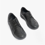Start-Rite YOYO Boys Leather Lace Up School Shoes Black