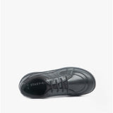 Start-Rite YOYO Boys Leather Lace Up School Shoes Black