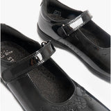 Start-Rite WISH Girls Leather Mary Jane School Shoes Patent Black
