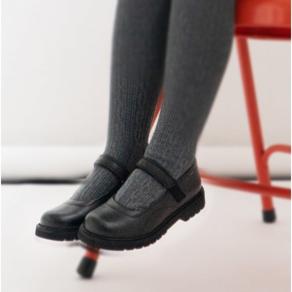 Hush Puppies TALLY Girls School Shoes Black