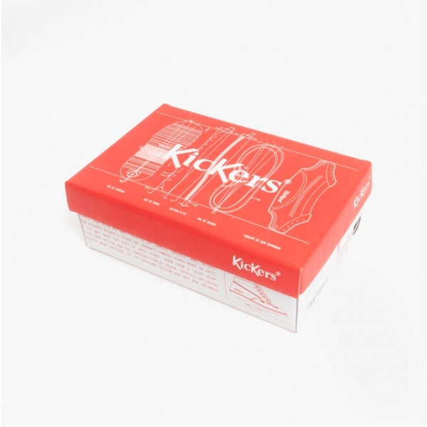 Kickers 116226 PLUNK MJ Girls School Shoes Black Patent