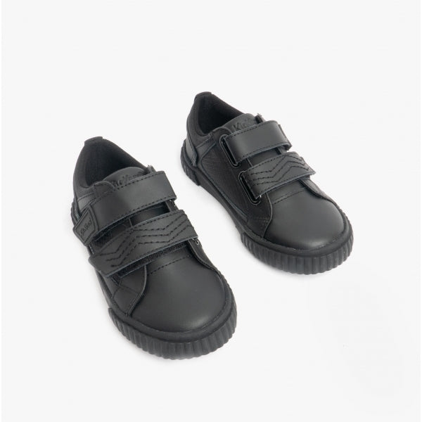 Kickers 116244 TOVNI TWIN FLEX Boys School Shoes Black