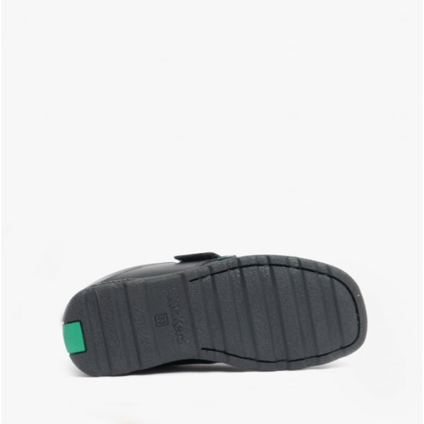 Kickers 114862 FRAGMA STRAP Boys School Shoes Black