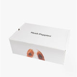 Hush Puppies STERLING Mens Leather Derby Shoes Black