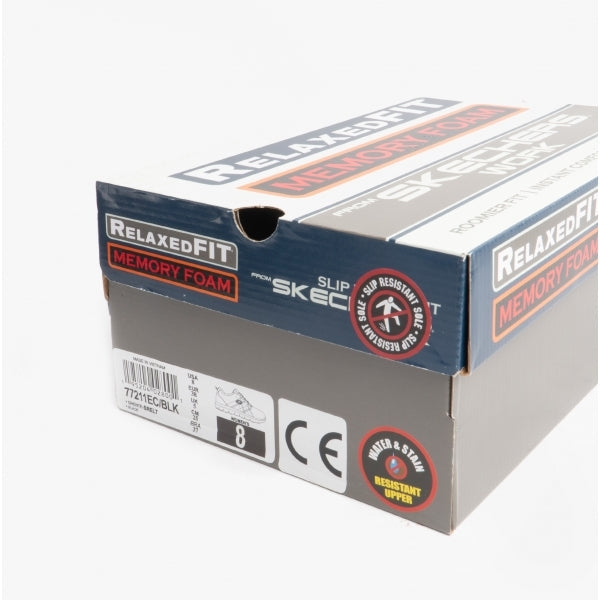 Skechers Work 77211EC GHENTER - SRELT SR Womens Occupational Trainers Black