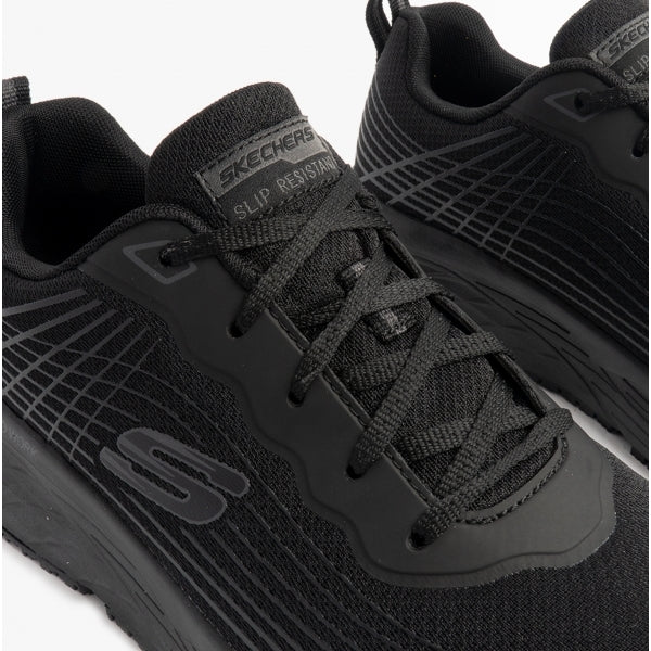 Skechers Work 200021EC MAX CUSHIONING ELITE - RYTAS SR Mens Occupational Trainers Black
