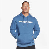 Skechers MHD12/BLU HERITAGE II Mens Pullover Hoodie True Navy