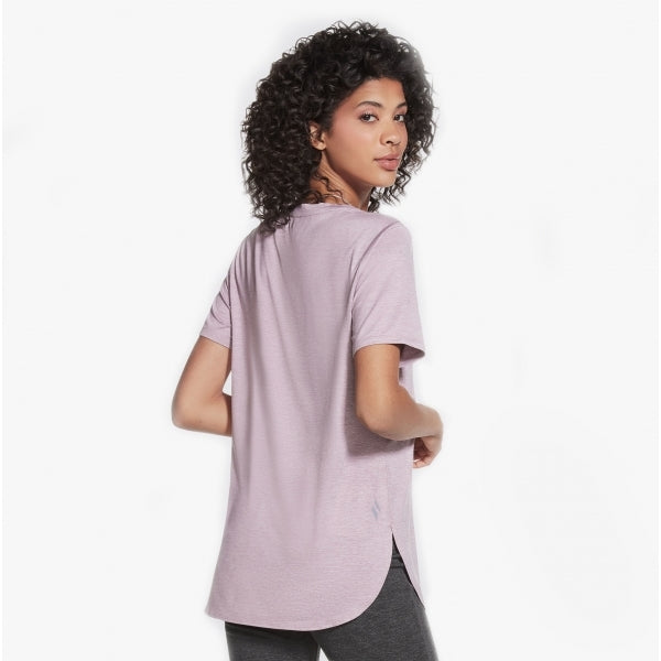 Skechers W3TS303/PRLV GO DRI ESSENTIAL TUNIC Womens T-Shirt Orchid Hush