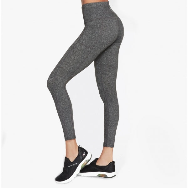Skechers W03LG30B/GYS GOFLEX Womens Gym Leggings Charcoal Grey