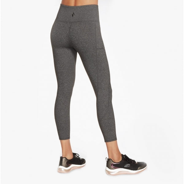 Skechers W03LG31B/GYS GOFLEX 7/8 II Womens Gym Leggings Charcoal Grey