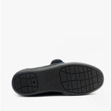 Jo & Joe DAVID Mens Touch Fasten Slippers Navy