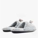Jo & Joe EMPRESS Womens Open Toe Mule Slippers Grey