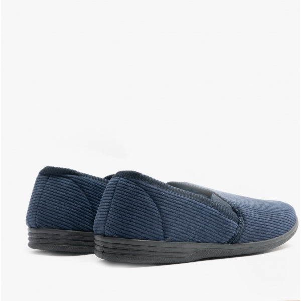 Jo & Joe WILLIAM Mens Full Slippers Navy