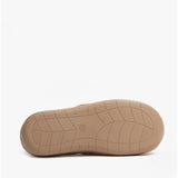 Black Country Shoes RITA Womens Full Slippers Chocolate