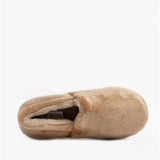 Black Country Shoes RITA Womens Full Slippers Chocolate