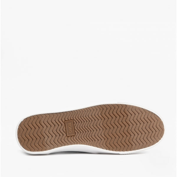 TOMS CARLO Mens Canvas Trainers Navy