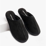 Jack & Jones DUDELY Mens Microfiber Mule Slippers Anthracite