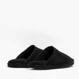 Jack & Jones DUDELY Mens Microfiber Mule Slippers Anthracite