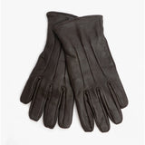 Jack & Jones MONTANA Mens Leather Gloves Dark Earth