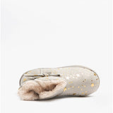 Jo & Joe TINKERBELL Girls Boot Slippers Light Grey