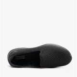 Skechers 124508/BBK GO WALK 6 BIG SPLASH Womens Slip On Trainers Black