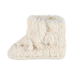 Totes Toasties POLAR BEAR Kids Bootie Slippers Beige