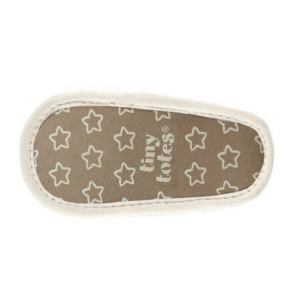 Totes Toasties POLAR BEAR Kids Bootie Slippers Beige