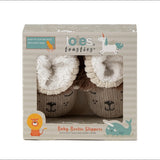 Totes Toasties LION Kids Wool Blend Bootie Slippers Multi